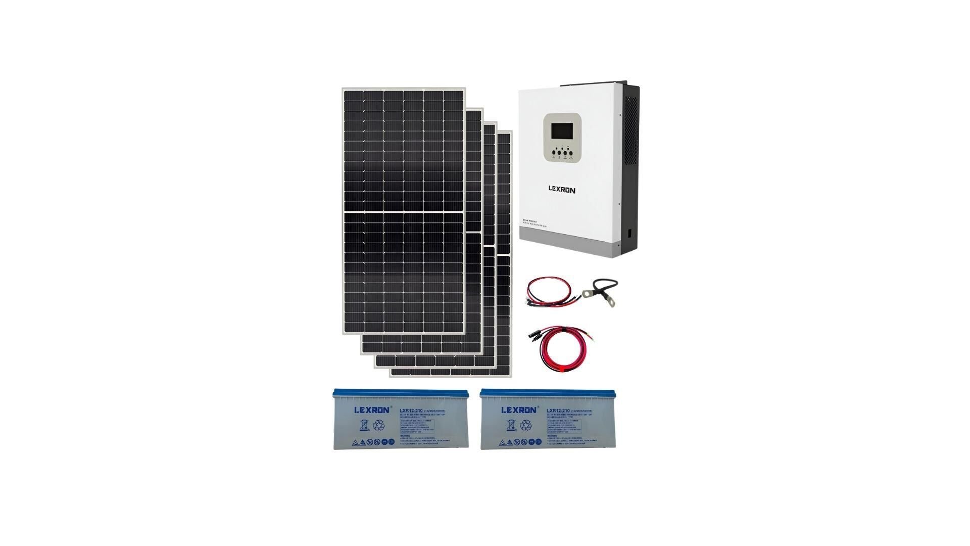3 kW Solar Ev Paketi 3 kw İnverter
