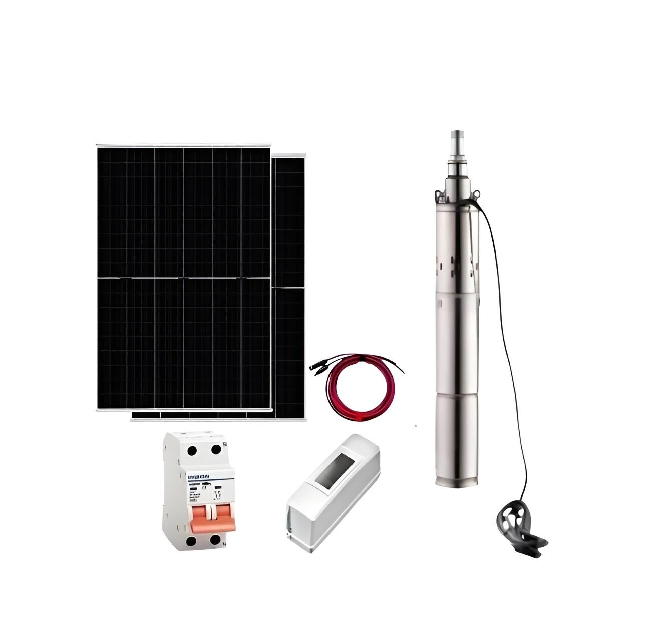 48 Volt Sulama Dalgıç Pompa Paketi (PANEL DAHİL FİYATDIR)