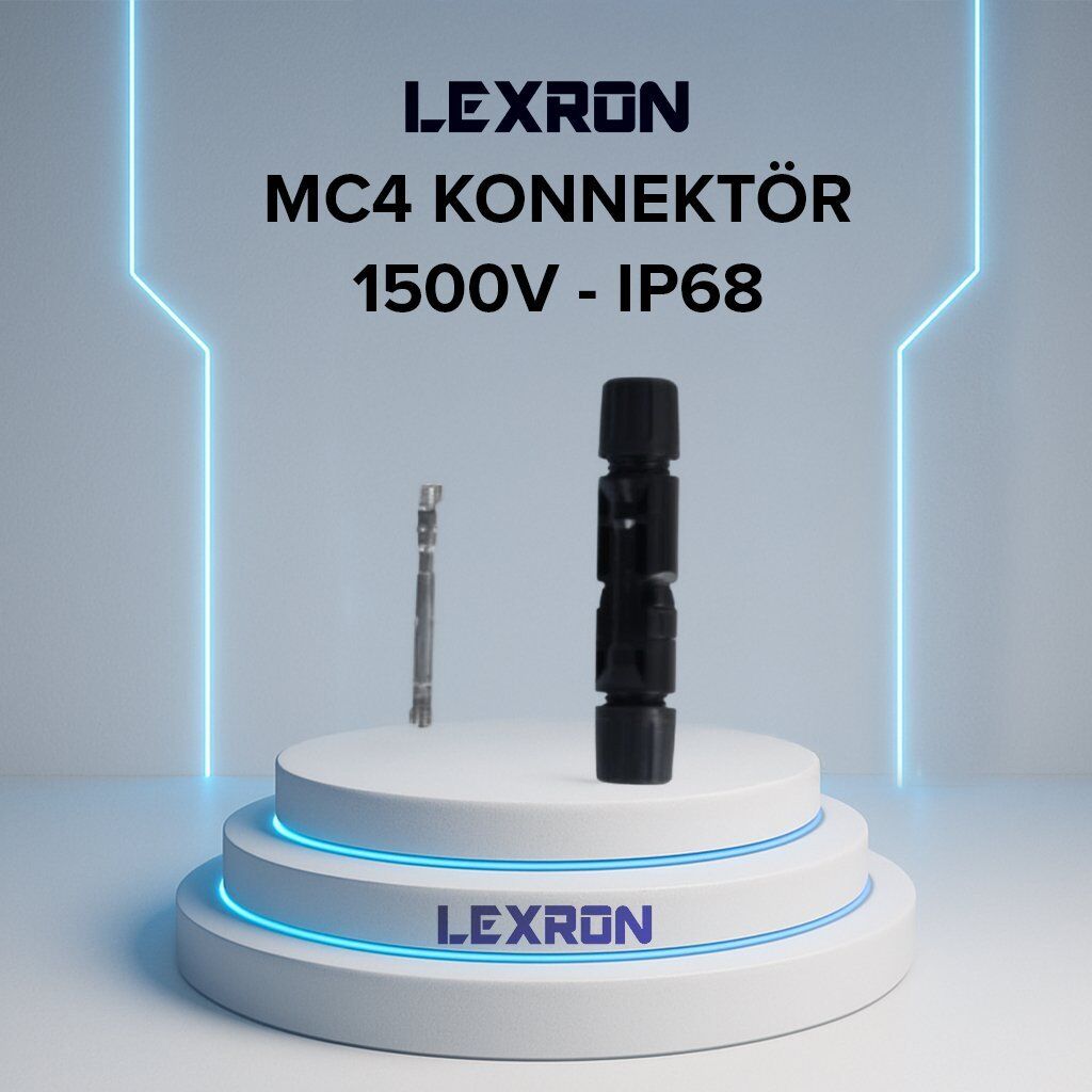 Lexron mc4 konnektör lexron