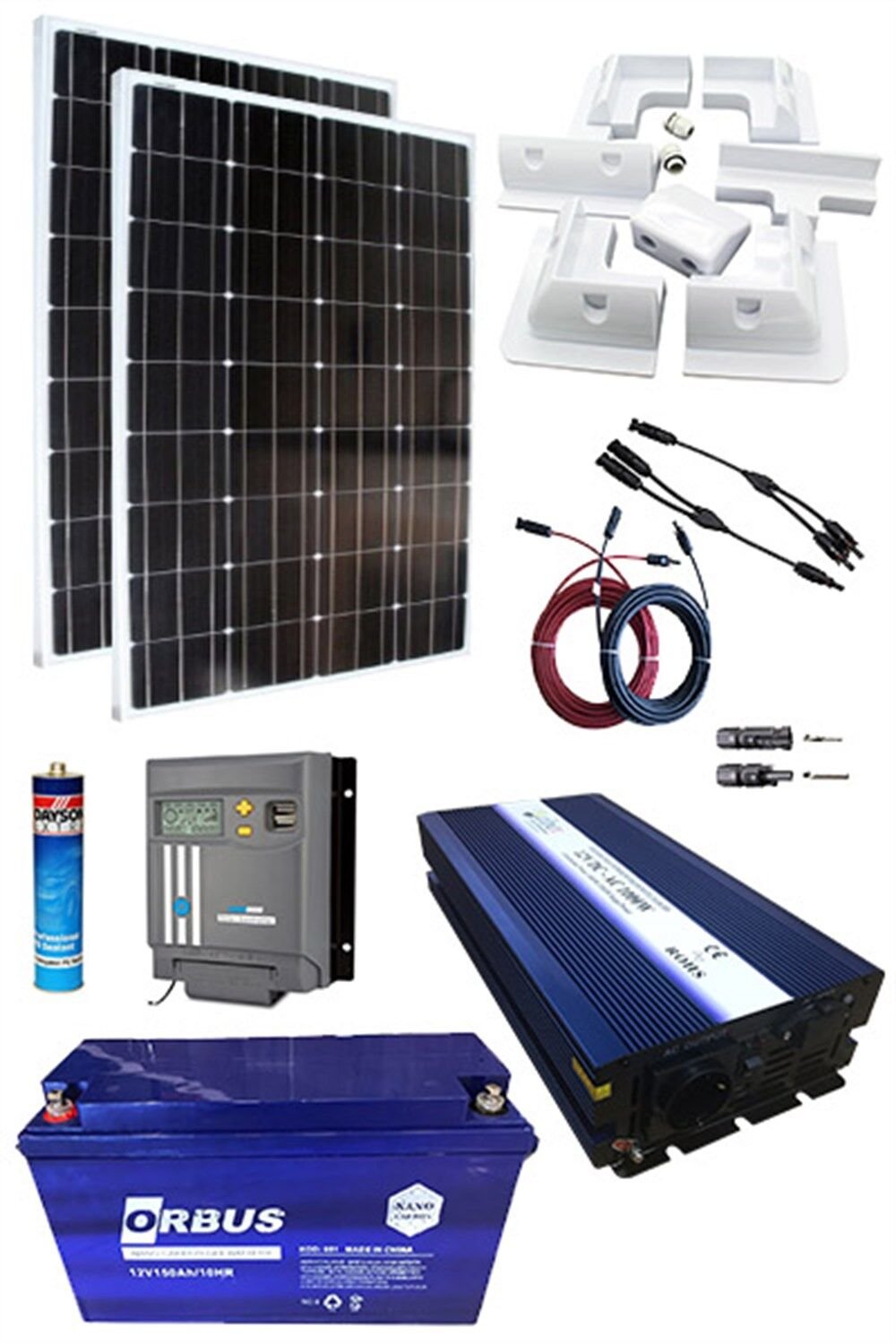 Kamusolar Solar Karavan Paket Sistemi 3