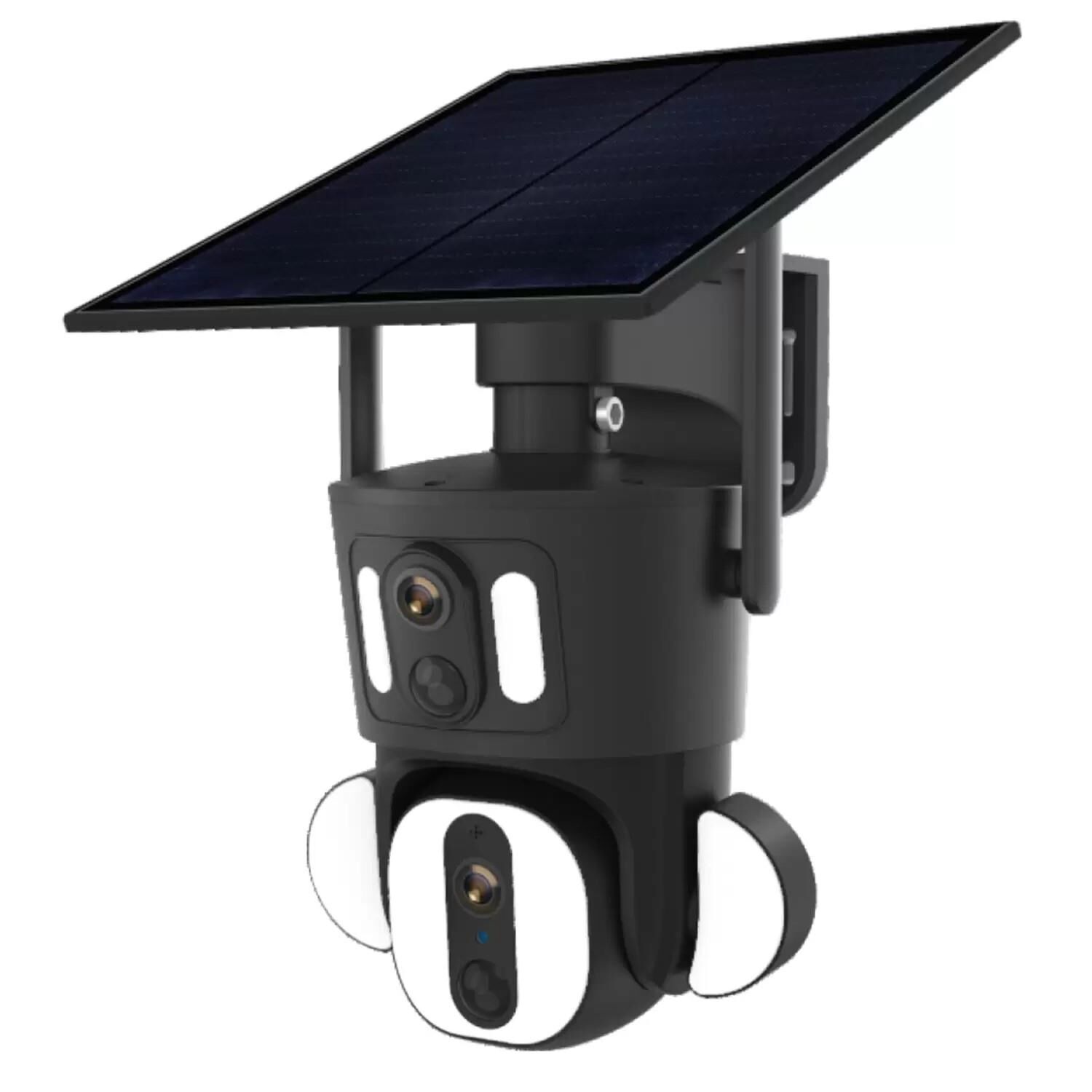 INOX-218IPC 1x 3MP 1x 2MP Dual Lens Full HD 4G Solar Sim Kart IP Kamera