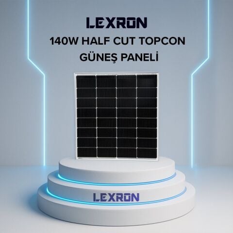 140W HALF-CUT TOPCON MONO GÜNEŞ PANELİ