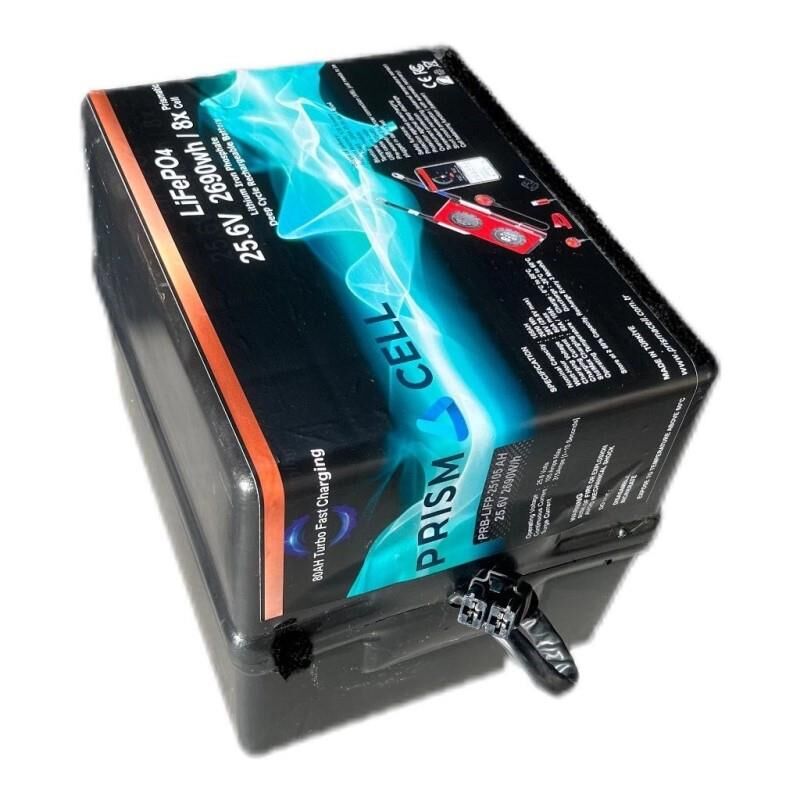 Lifepo4 tekerlekli sandalye aküsü engelli araba aküsü 25.6 volt 105 ah