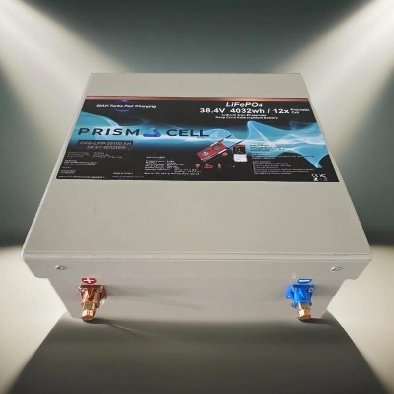 Lifepo4 36 volt akü 38.4 volt 105ah 4032 watt Minn Kota Sanal Çapa