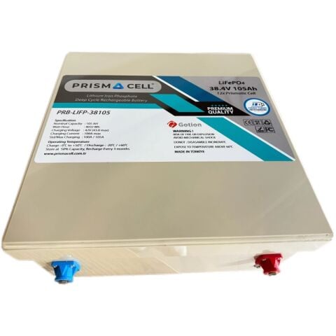Prismacell Lifepo4 36 volt akü 38.4 volt 105ah 4032 watt Minn Kota Sanal Çapa