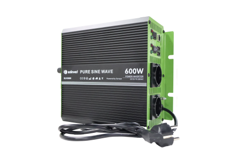 Solinved SLVU Serisi 600W Tam Sinüs UPS Şarjlı İnverter 12V