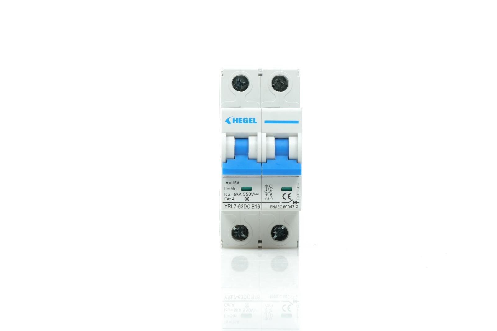 DC DEVRE KESİCİ 550VDC 16A B SINIF-HEGEL