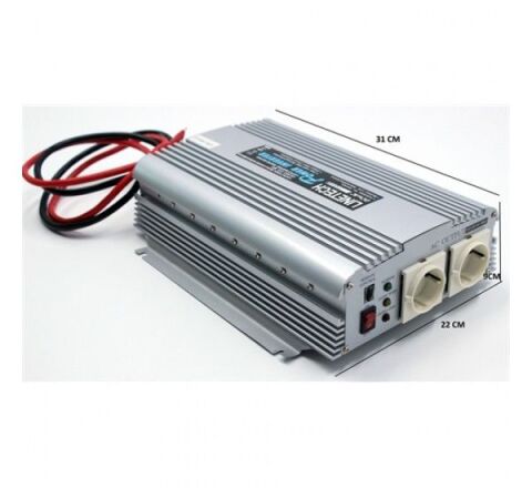 Linetech  12V 1000W Modifiye Sinüs Inverter, Linetech