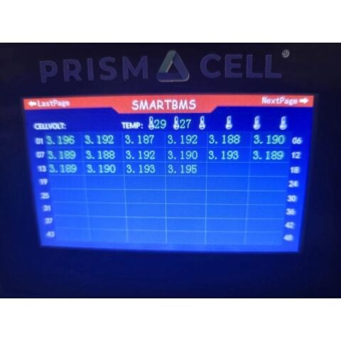 Prismacell 25.6 205AH Lifepo4 Akü Rack Tipi (24 200 modeli)