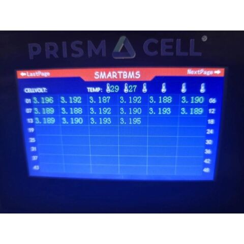 Prismacell 51.2 102AH Lifepo4 akü Rack tipi (48 100 modeli)
