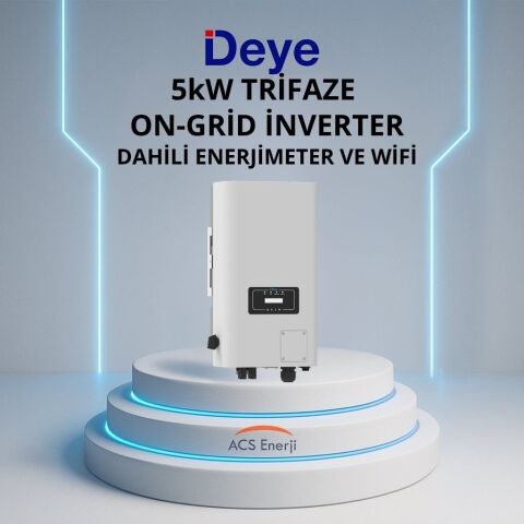 5KW ON-GRİD TRİFAZE İNVERTER
