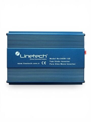 Linetech Tam Sinüs İnvertör 12V 300W Pure Sine Wave Inverter (30SN-12E)