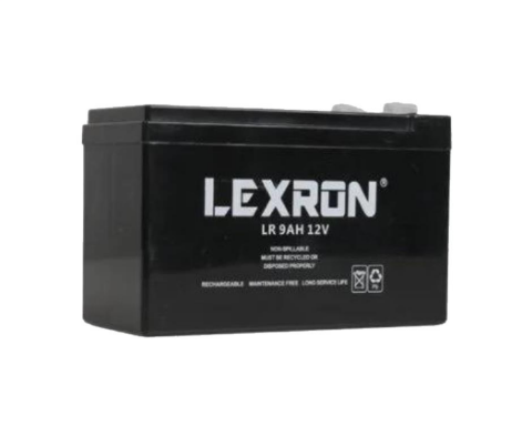 Lexron 12 volt 9 amper kuru tip akü