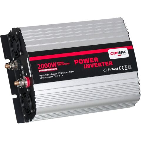 Carspa 2000 watt modifiye sinüs inverter (12v)