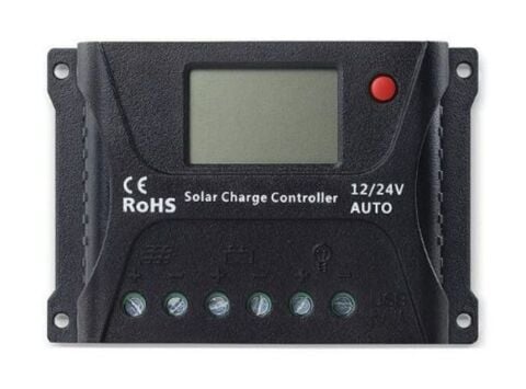 Max Solar Şarj Kontrol Cihazı 12/24V 10A PWM Charge Controller (HP2410)