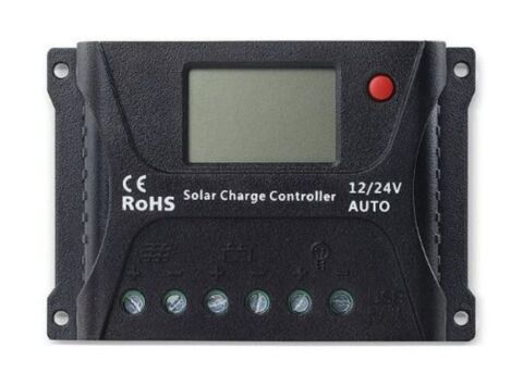 Max Solar Şarj Kontrol Cihazı 12/24V 20A PWM Charge Controller (HP2420-S)