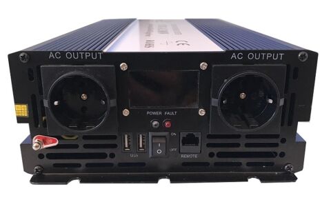 3000 WATT 12 VOLT TAM SİNÜS DİGİTAL EKRANLI İNVERTER