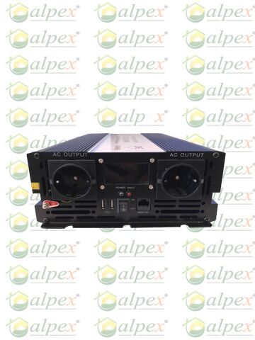 3000 WATT 24 VOLT TAM SİNÜS DİĞİTAL EKRANLI İNVERTER