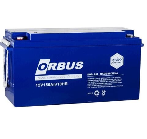 Orbus 12 volt 150 amper  jel akü