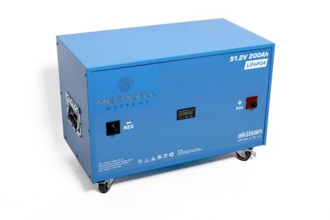 Megacell 51.2v 200 amper lifepo4 akü