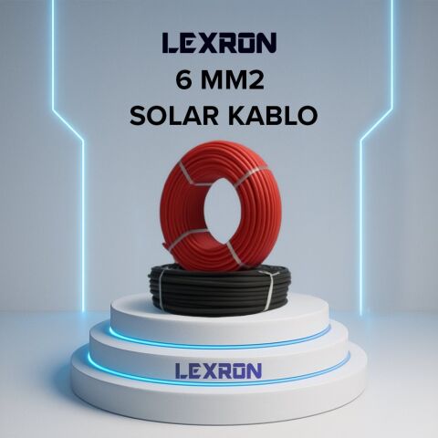 Lexron güneş paneli solar kablosu 6mm2
