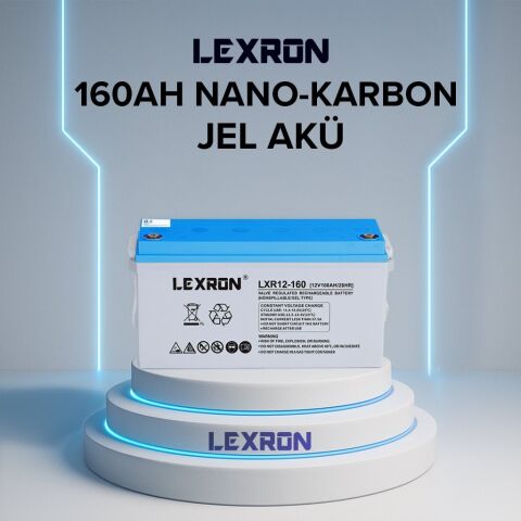 Lexron 12v 160 amper jel akü