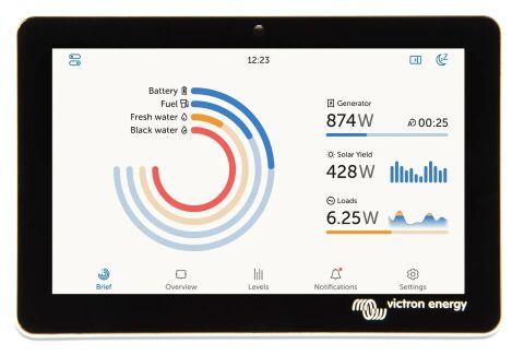 Victron Energy GX Touch 50 Akü İzleme Monitörü
