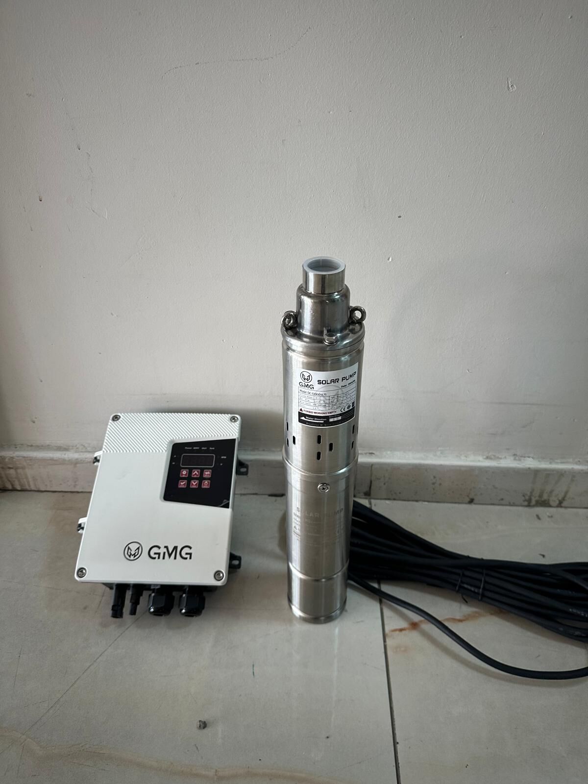 Maksimum.95 Metre, maksimum Saatte 2 Ton Su - 48V 750W Tonajlı Derin Kuyu Solar Dalgıç Pompa