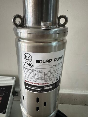 Maksimum.95 Metre, maksimum Saatte 2 Ton Su - 48V 750W Tonajlı Derin Kuyu Solar Dalgıç Pompa