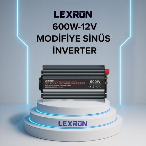 Lexron 600W- MODİFİYE SİNÜS İNVERTER (12V)
