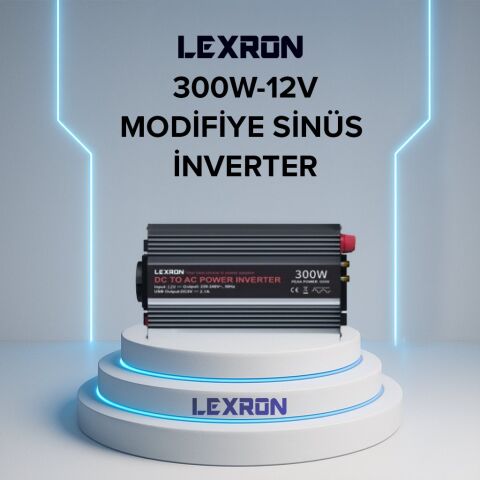 Lexron 300W- MODİFİYE SİNÜS İNVERTER (12V)