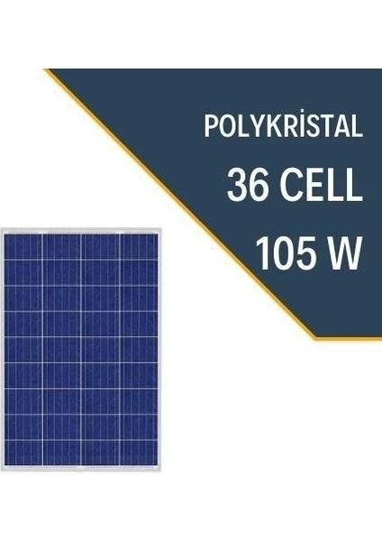 Lexron 105 W Polykristal Güneş Paneli