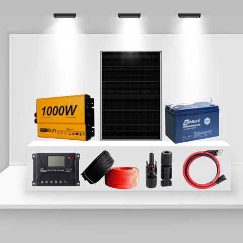 Karavan ve Tekne İçin 1kW Kompakt Solar Enerji Paketi – Seyahat Seri 1000