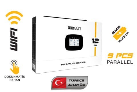 MEXX-P12kW - Premium 48V 12kW (Paralel /Wi-Fi/ Dual Output)