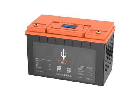 Poseidon 12 Volt 100 Ah Lityum Akü