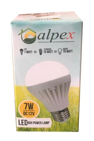 7 WATT 12 VOLT LED AMPUL