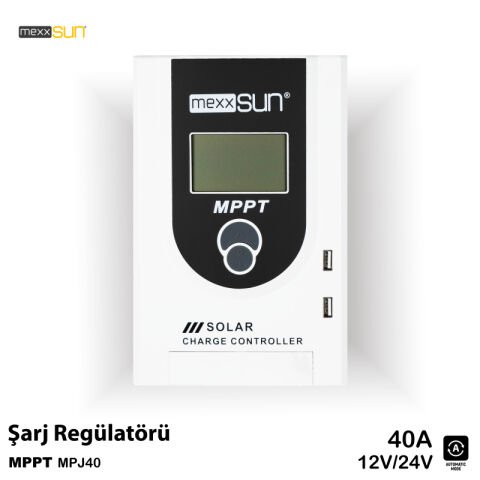 Mexxsun 40 a mppt şarj kontrol cihazı