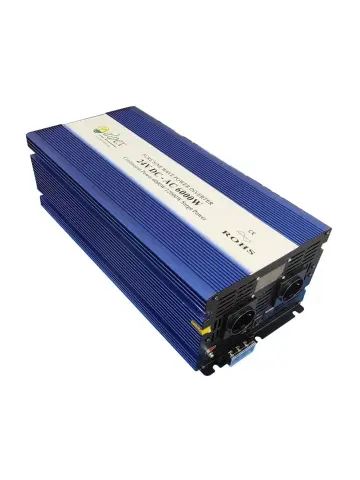 6000 WATT 24 VOLT DİJİTAL EKRANLI TAM SİNÜS İNVERTER