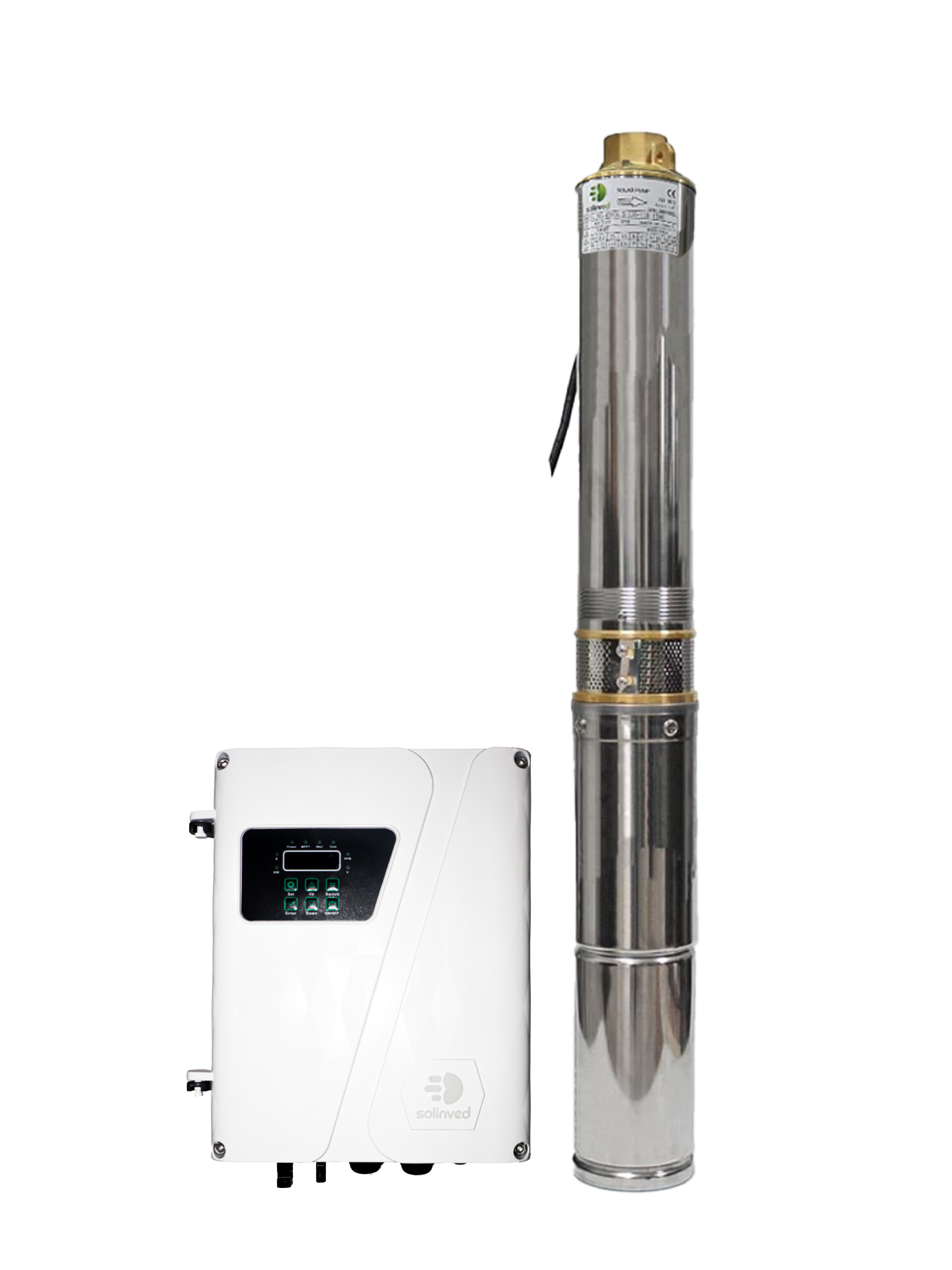 AC-DC Pompa 4-6 İnç 7500 Watt 36 Ton HMAX: 145 mt Outlet: A/D