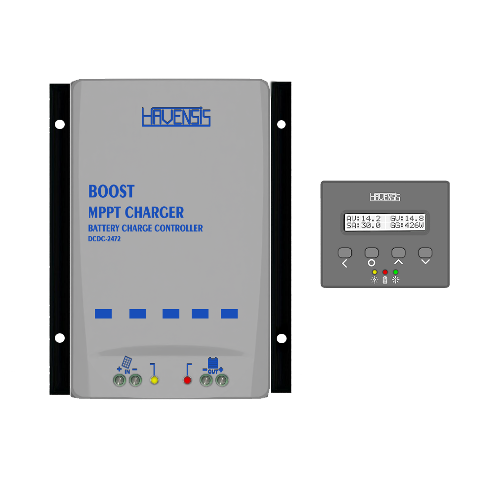 Havensis boost mppt Elektrikli bisiklet solar şarj cihazı 24 volt 36 volt 48 volt 60 volt 72 volt