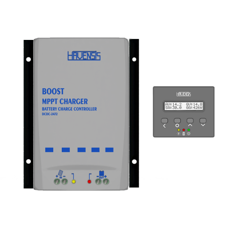 Havensis boost mppt Elektrikli bisiklet solar şarj cihazı 24 volt 36 volt 48 volt 60 volt 72 volt