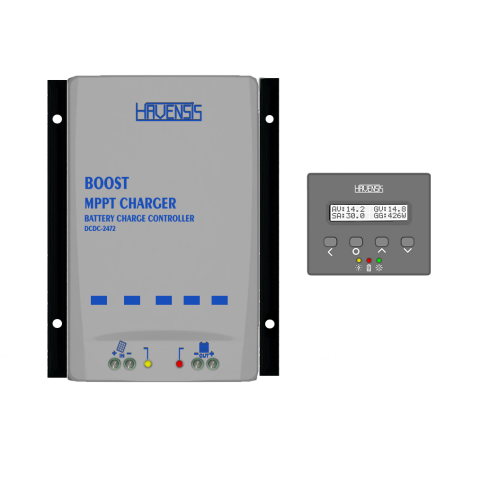 Havensis boost mppt Elektrikli bisiklet solar şarj cihazı 24 volt 36 volt 48 volt 60 volt 72 volt