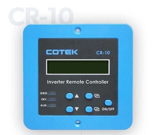 Cotek SK Serileri için uzaktan kumanda ve gösterge CR-6