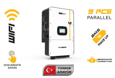 MEXXSUN 12 KW Hibrit Monofaze LV (48V)