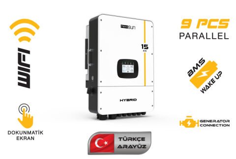 MEXXSUN 15 KW Hibrit Trifaze LV (48V)