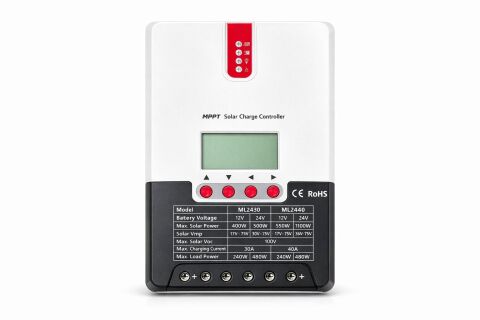 Max Solar Şarj Kontrol Cihazı 12/24V 30A MPPT Charge Controller (ML2430)