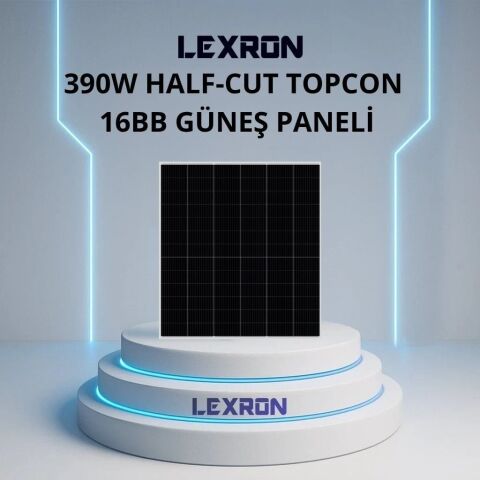 390W 78 CELL 16BB HALF-CUT TOPCON  GÜNEŞ PANELİ