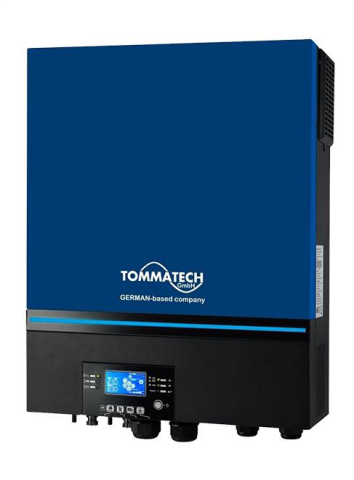 TommaTech 7.2kVA 48V MPPT Akıllı İnverter + 51.2V 102Ah LiFePO4 Modüler Lityum Batarya (2 Ürün) SET (5.2 kWh) – Kampanyalı Paket