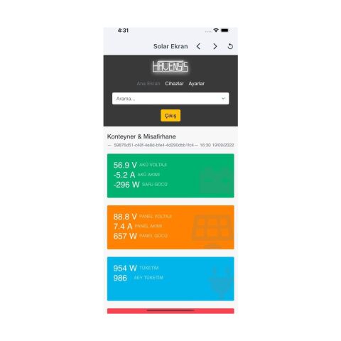 MiniSolar-Wifi Modül RS485 - Uzaktan İzleme Modülü