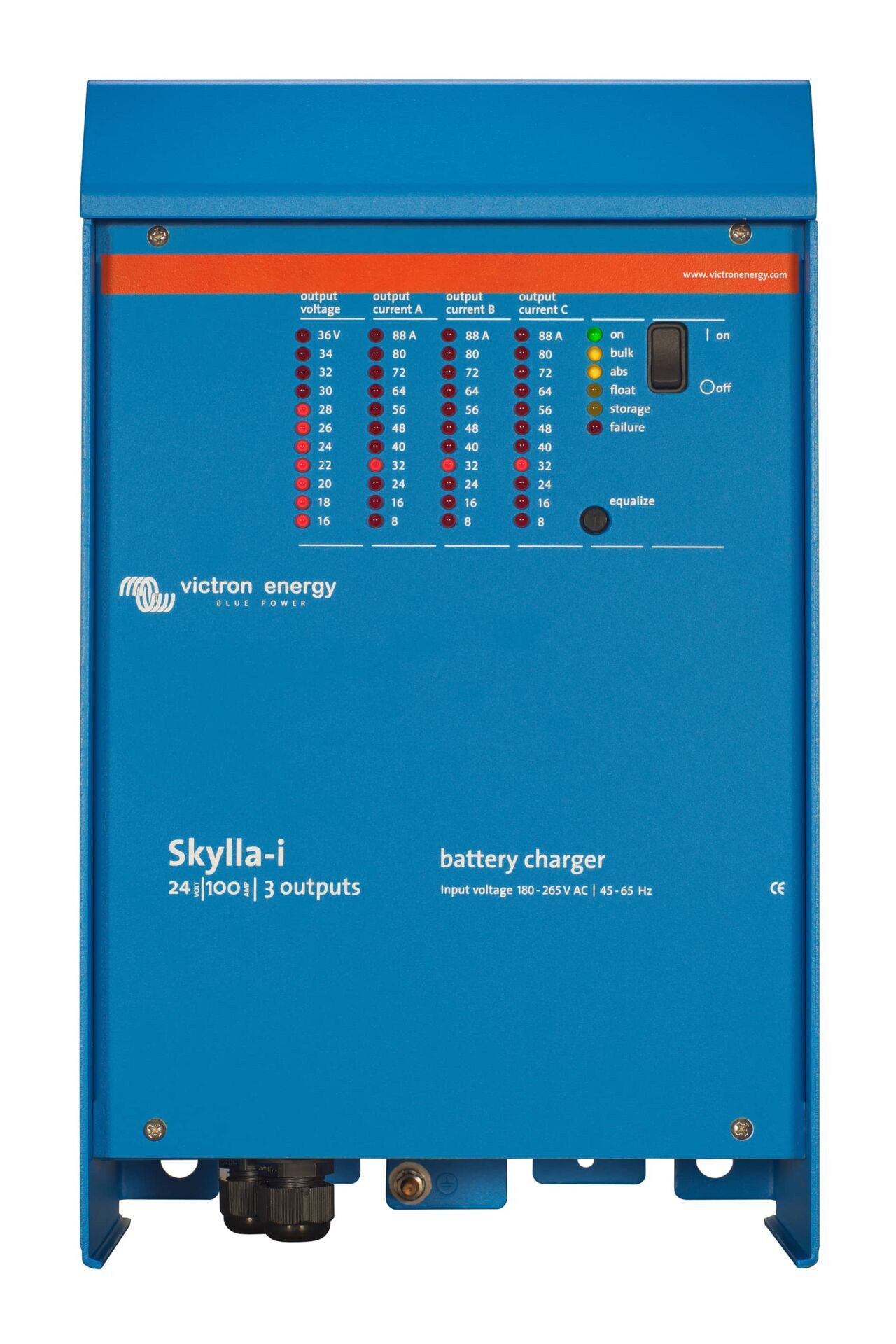 Victron Skylla-İ 24/100 Üç Çıkışlı Şarj Cihazı (SKI024100002)